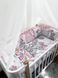 Комплект у ліжко з великими малюнками "Слоник дівчинка" 1024 фото 1